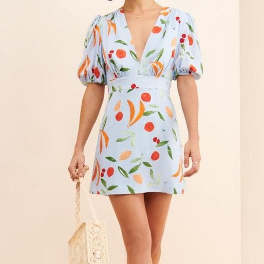 Finders Keepers Calypso Fruit Dress